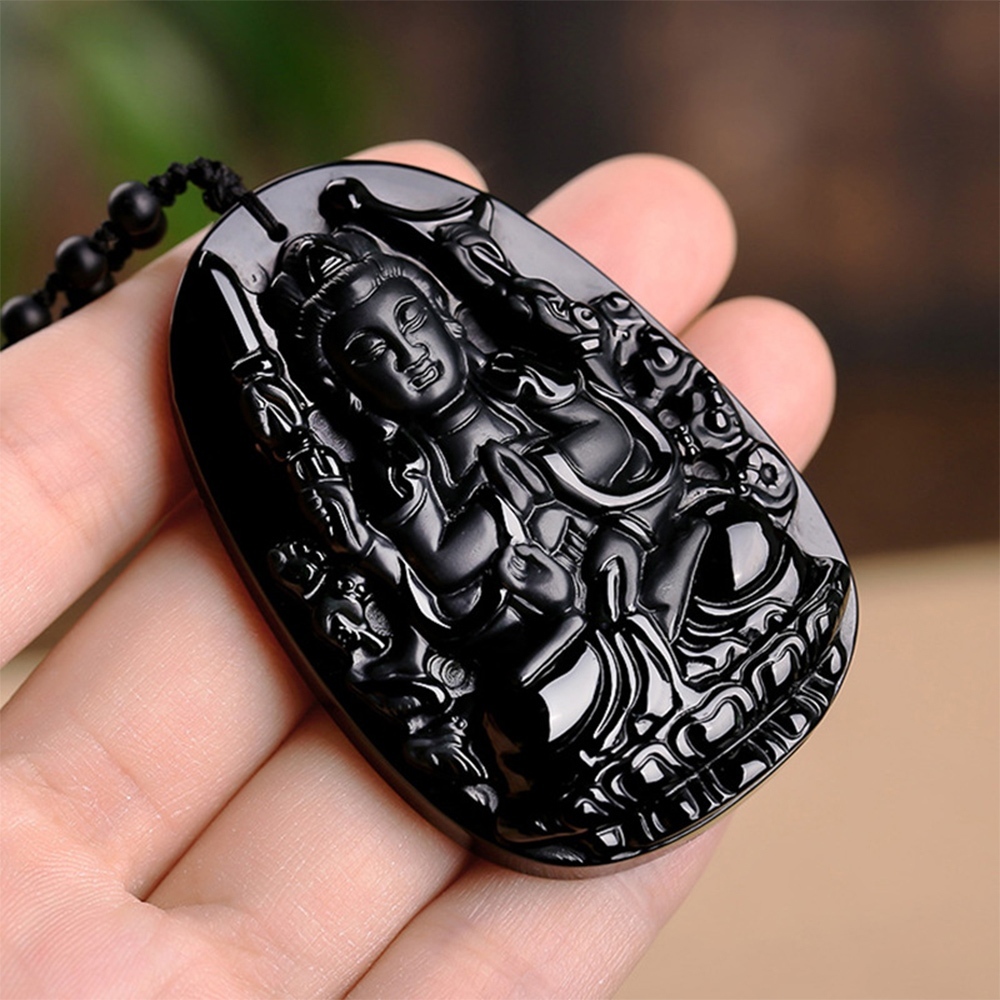 項鍊 串珠項鍊 佛牌項鍊 翡翠項鍊 招財氣 翡翠 十二生肖 守護神 墨玉 吊墜 玉項鍊 玉器 驅邪避邪 生日禮物 257