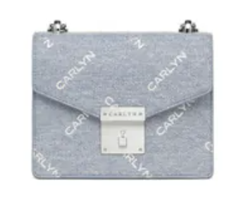 [S] CARLYN DENIM BLUE LOGO MODE, H74107010-DENIM BLUE (SC128)