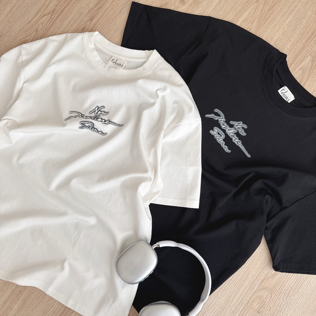 （現貨）230G 簡約 光暈logo 寬鬆 短T G5298