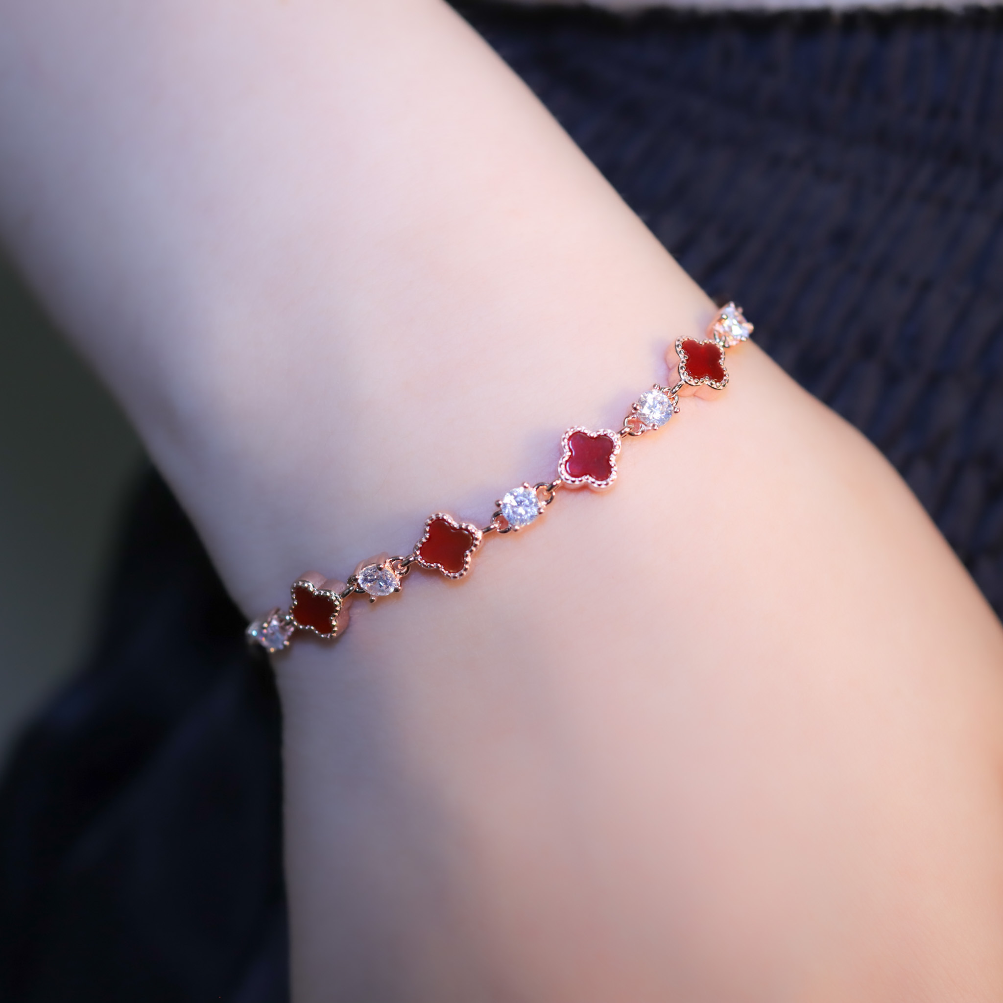 | 925純銀・厚鍍白金・ 厚鍍玫瑰金 | 幸福昇華軟手鐲 2.0(銀/玫瑰金) | BR1331 |