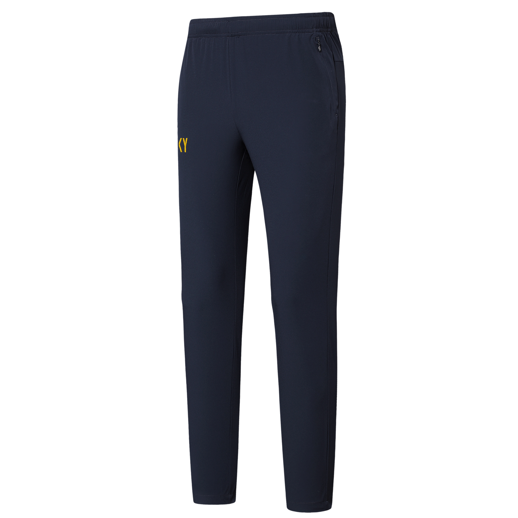 女款休閒鬆緊長褲 深藍