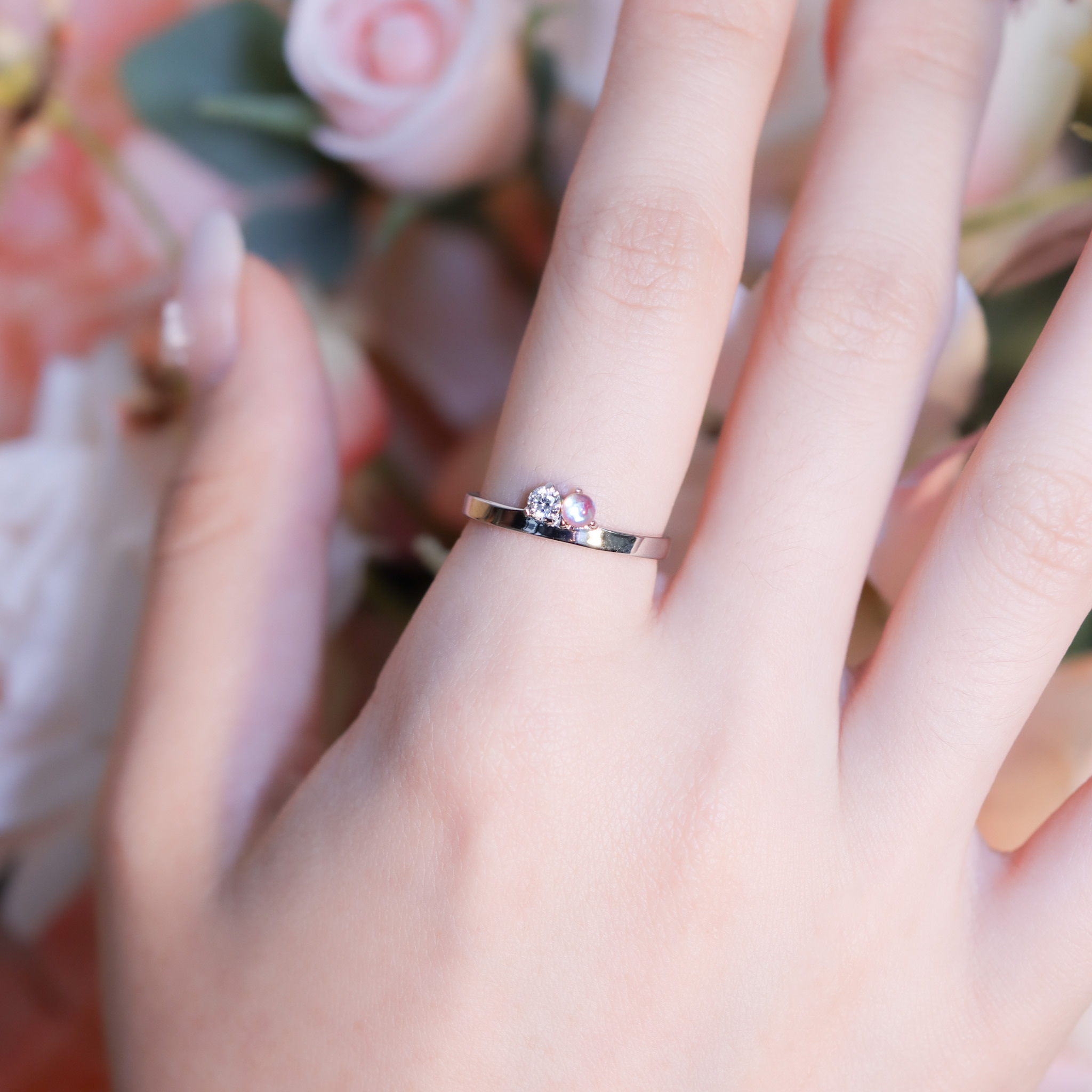 | 925銀・琉璃 | 漫藍幸福站戒指 | RI0860 |