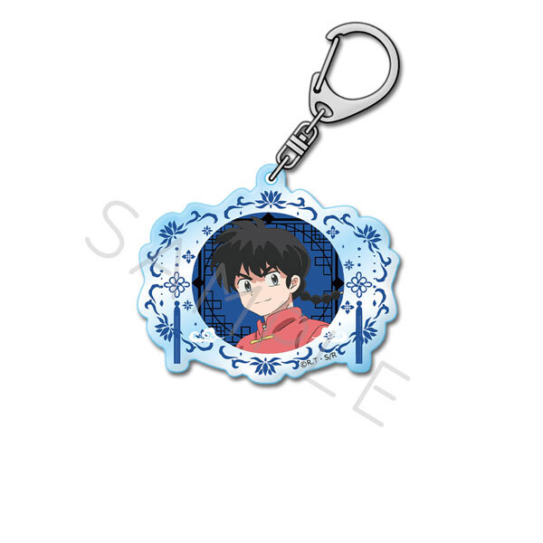 亂馬1/2日版壓克力鑰匙圈-早乙女亂馬 A
