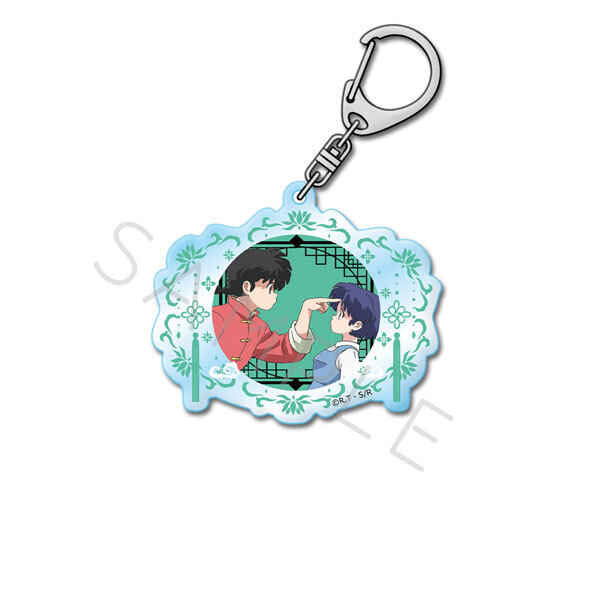 亂馬1/2日版壓克力鑰匙圈-早乙女亂馬&天道茜 I