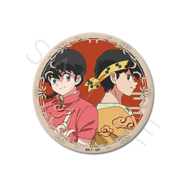 亂馬1/2日版3WAY胸章-早乙女亂馬&響良牙 K