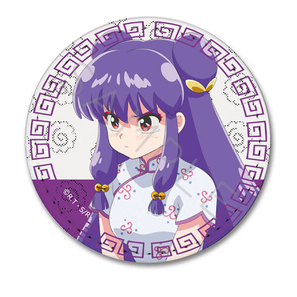 亂馬1/2日版皮革胸章-珊璞 E