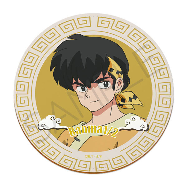 亂馬1/2日版皮革杯墊-響良牙 D