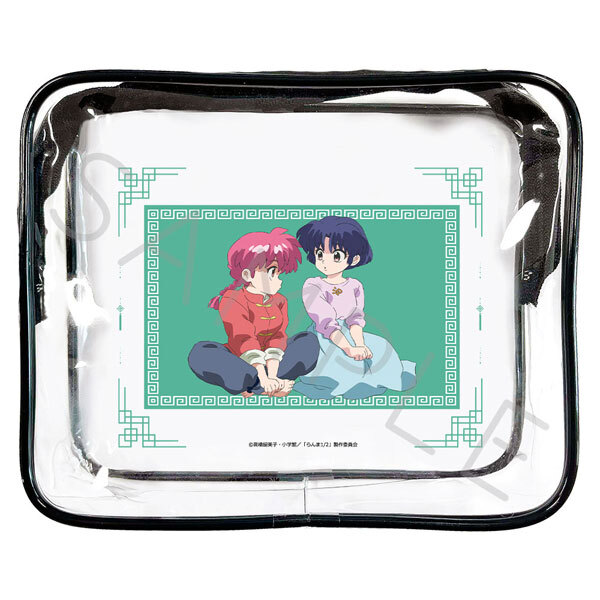 亂馬1/2日版透明收納包-亂馬&天道茜