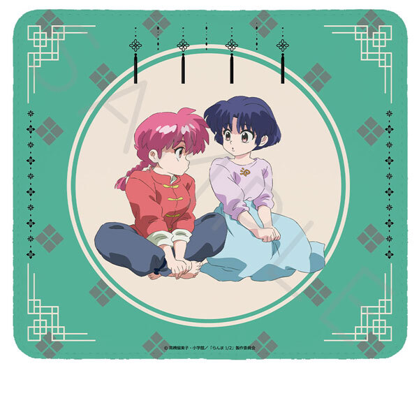 亂馬1/2日版滑鼠墊-亂馬&天道茜