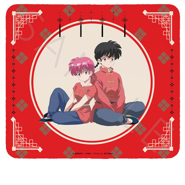 亂馬1/2日版滑鼠墊-早乙女亂馬&亂馬