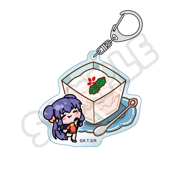 亂馬1/2日版壓克力鑰匙圈-杏仁豆腐(珊璞)