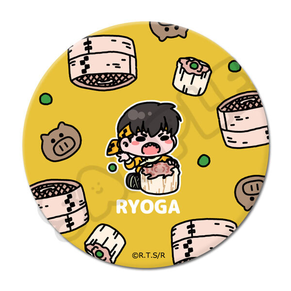 亂馬1/2日版3WAY胸章-燒賣(響良牙)