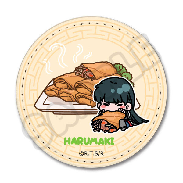 亂馬1/2日版皮革胸章-春捲(沐絲)