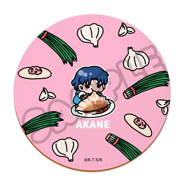 亂馬1/2日版皮革杯墊-餃子(天道茜)