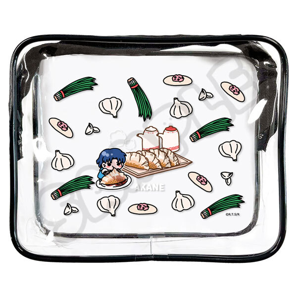 亂馬1/2日版透明收納包-餃子(天道茜)