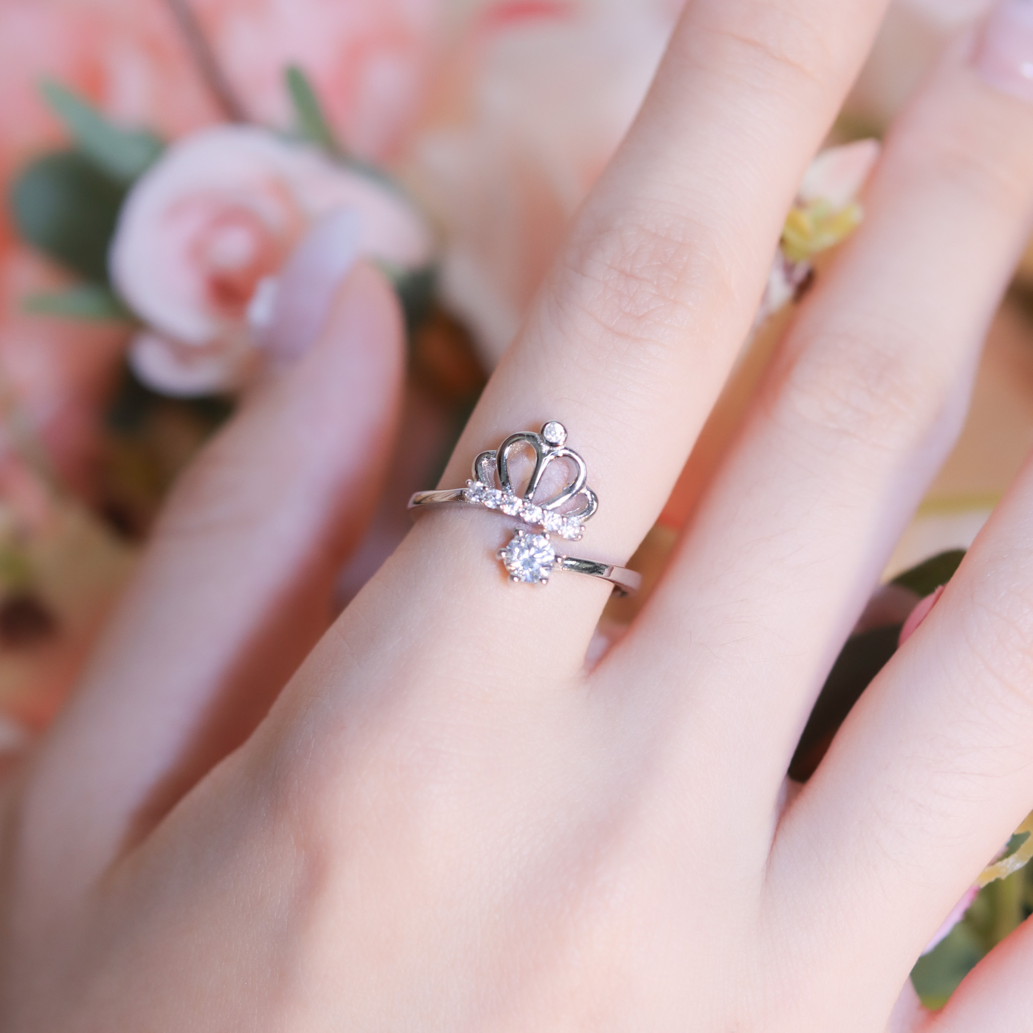 | 925純銀 | 你是小女皇戒指 | RI0861|