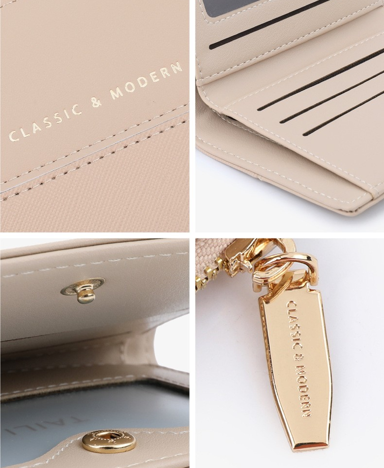 Minimalist Luxe Foldable Wallet