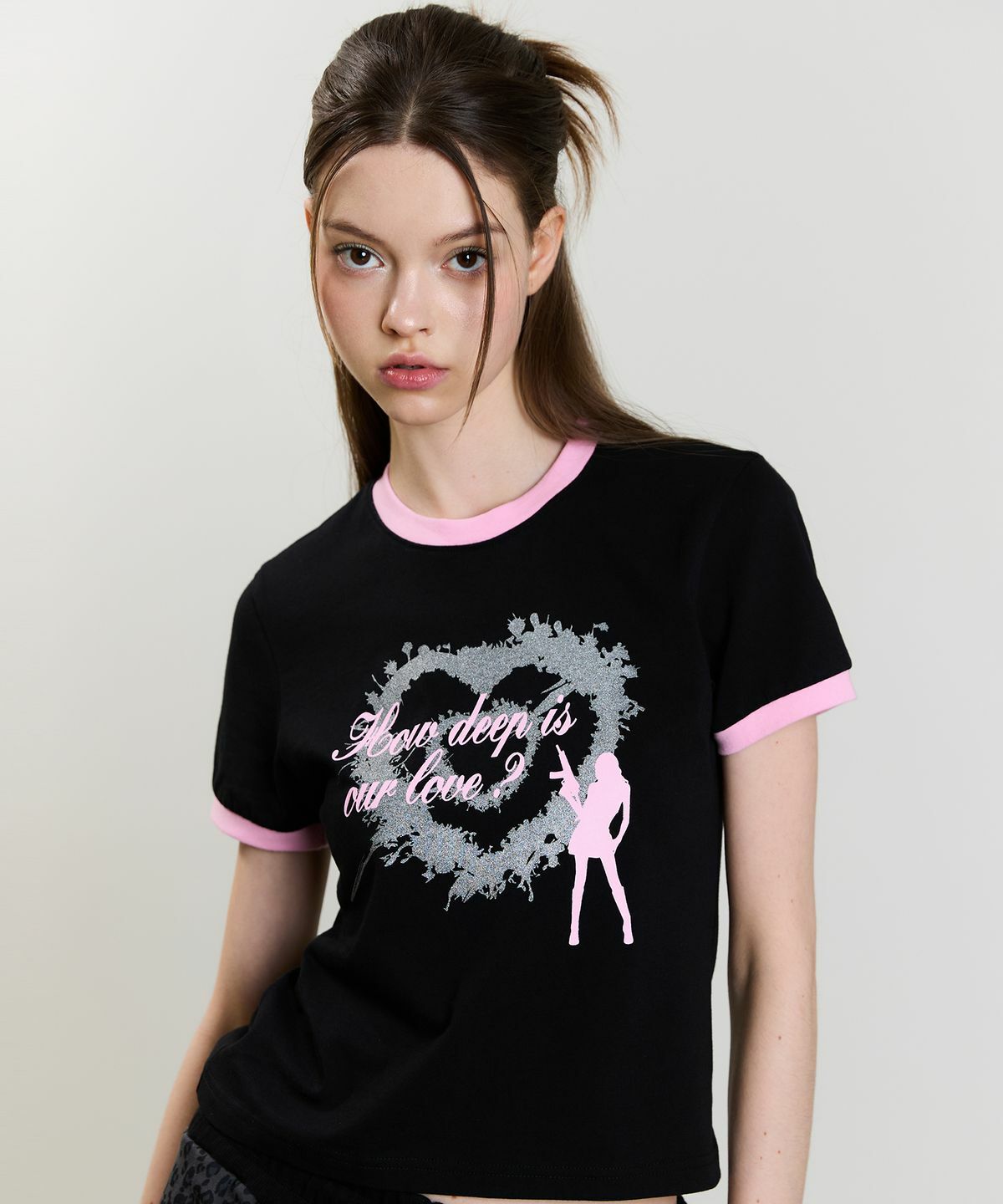 LUVISTRUE SM HOW DEEP HEART TANG TEE