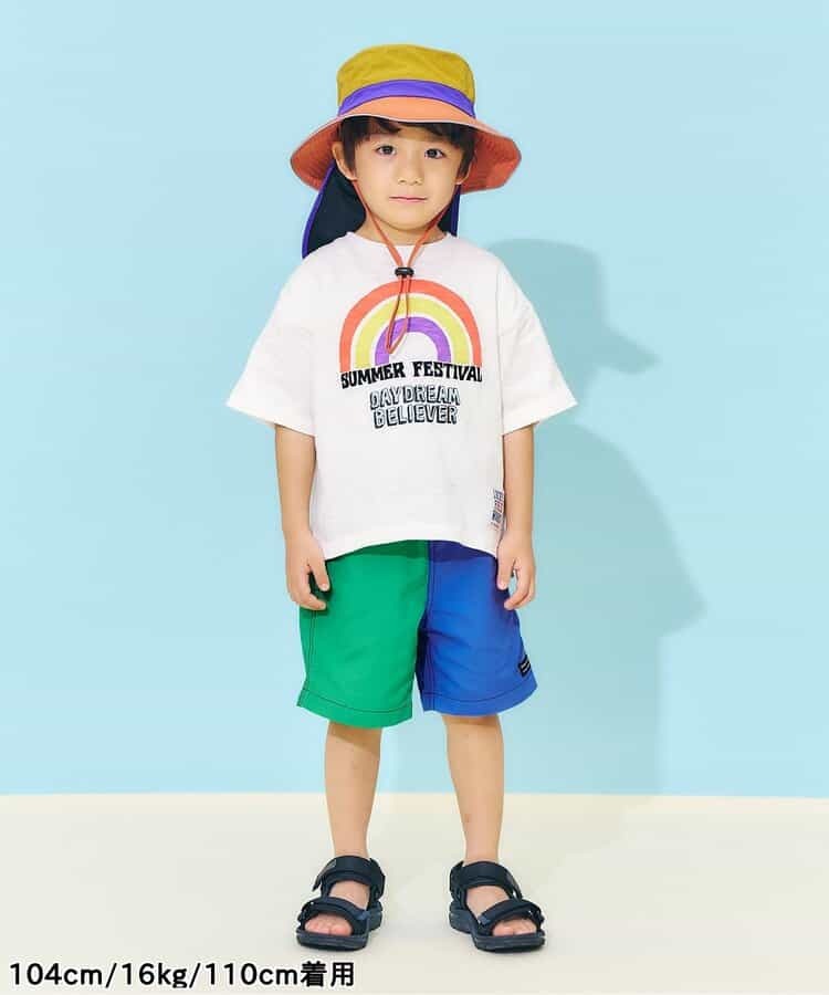 日本 F.O.KIDS 水陸兩用 抗UV防水短褲 (共3色，120跟140) L223015