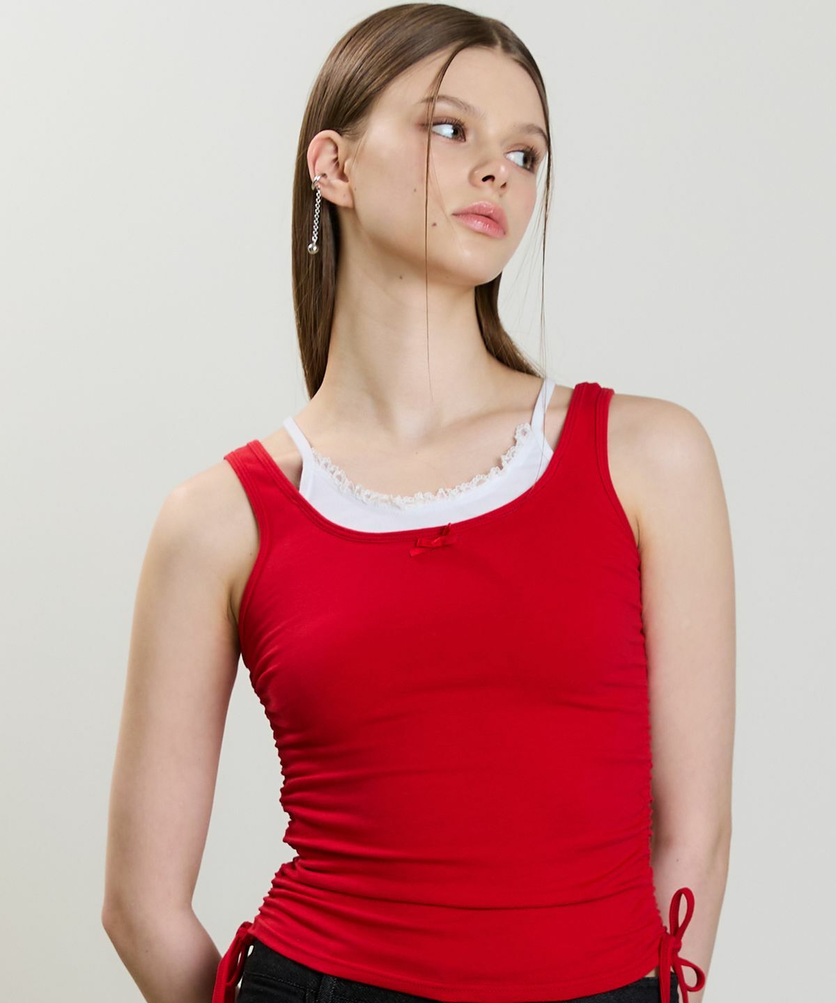 LUVISTRUE SM LAYERED LACE SLEEVELESS