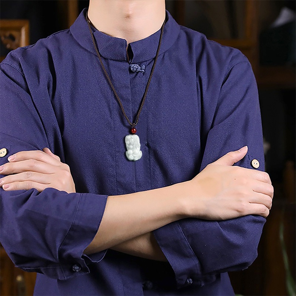 翡翠 貔貅 吊墜 玉石項鍊 玉墜 冰種翡翠 小眾設計 保平安 招財項鍊 男女同款 招財進寶 辟邪 護身符 送家人 014