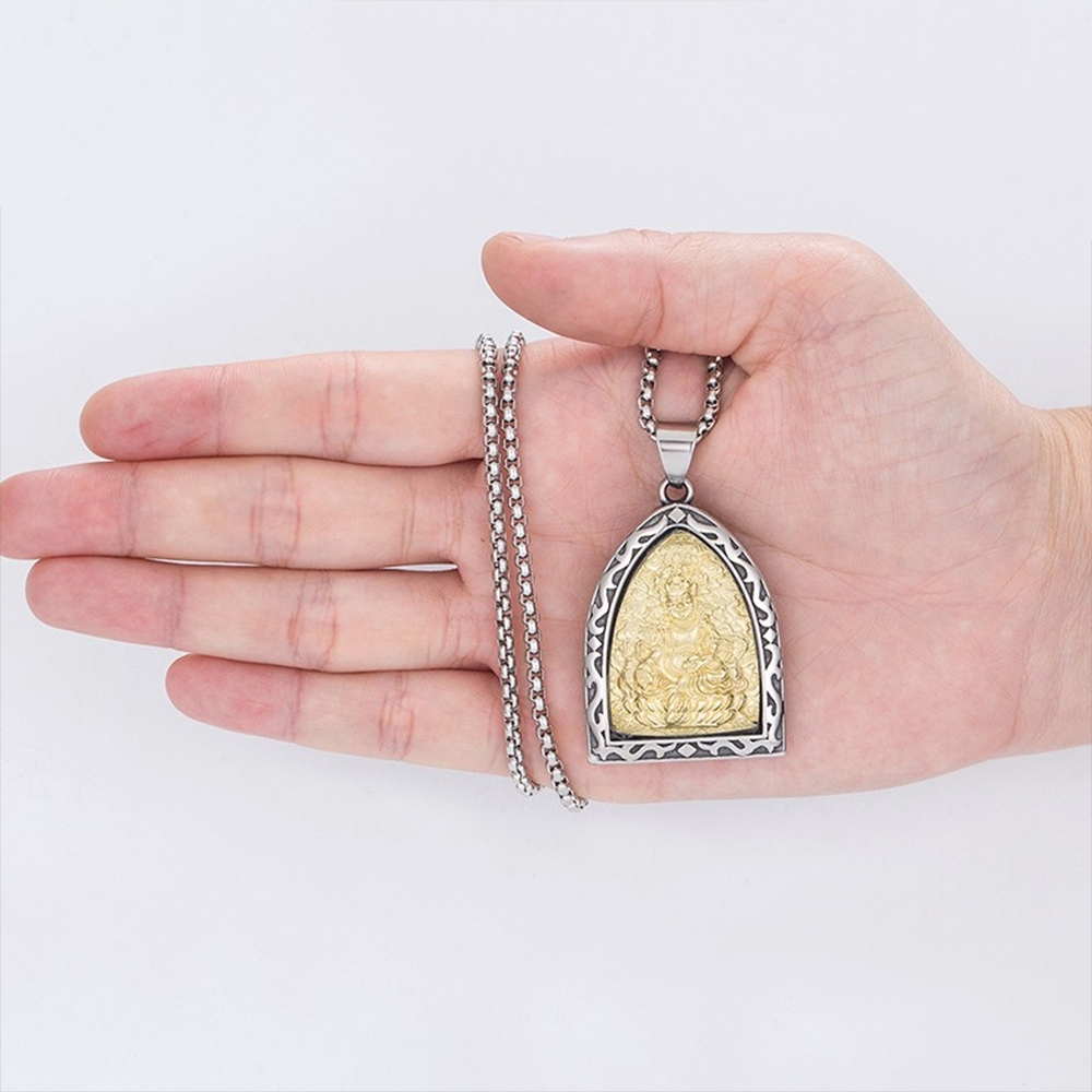 佛像 黃財神 度母 佛祖 觀音 象神 關公 吊墜 項鍊 佛牌鍊 鈦鋼項鍊 守護神 護身符 招財納福 保平安 禮物 242