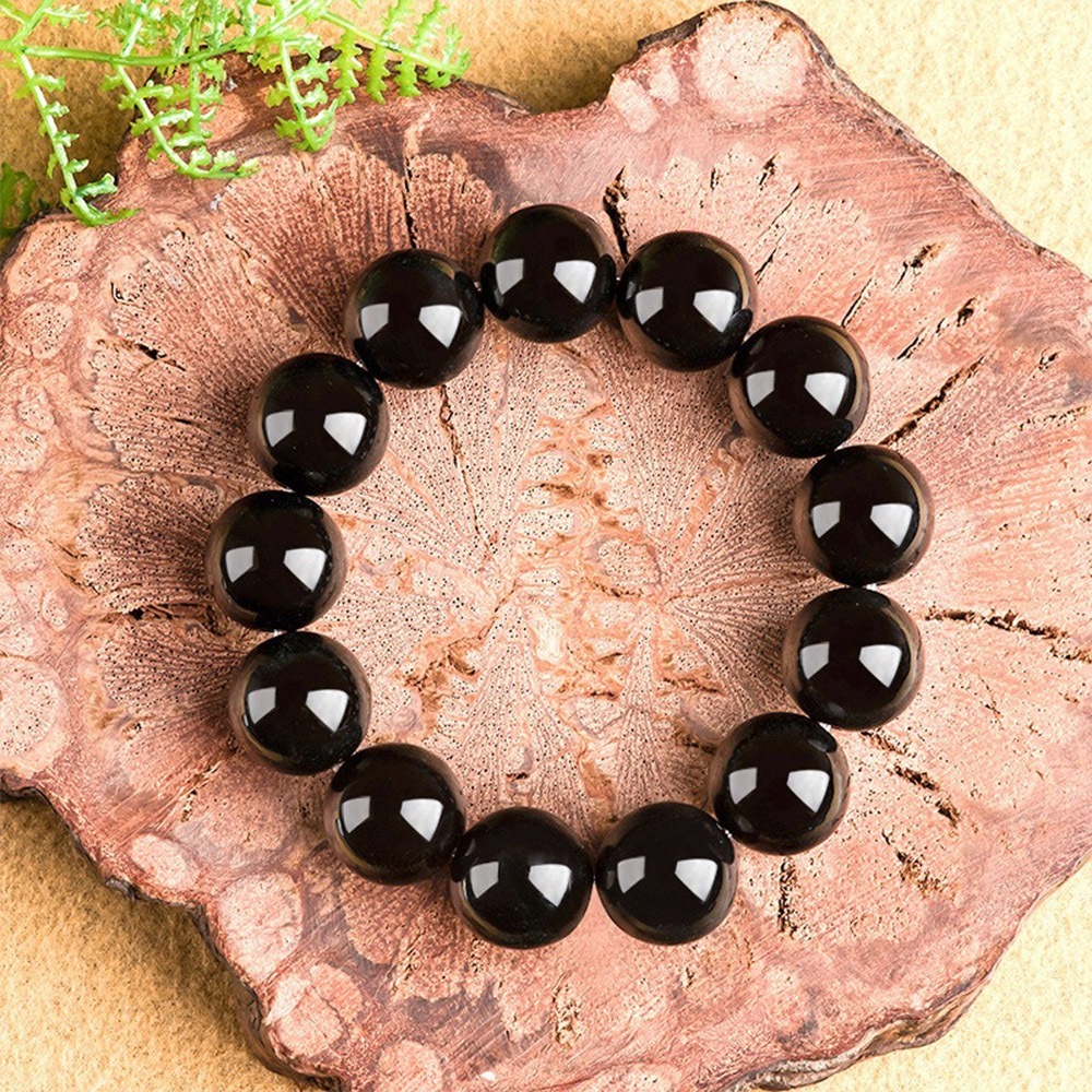 手串 水晶手串 墨玉 手鍊 串珠 玉石 配件 飾品 護身符 辟邪手鍊 招財納福 保平安 配飾 手環 手鍊串珠 234