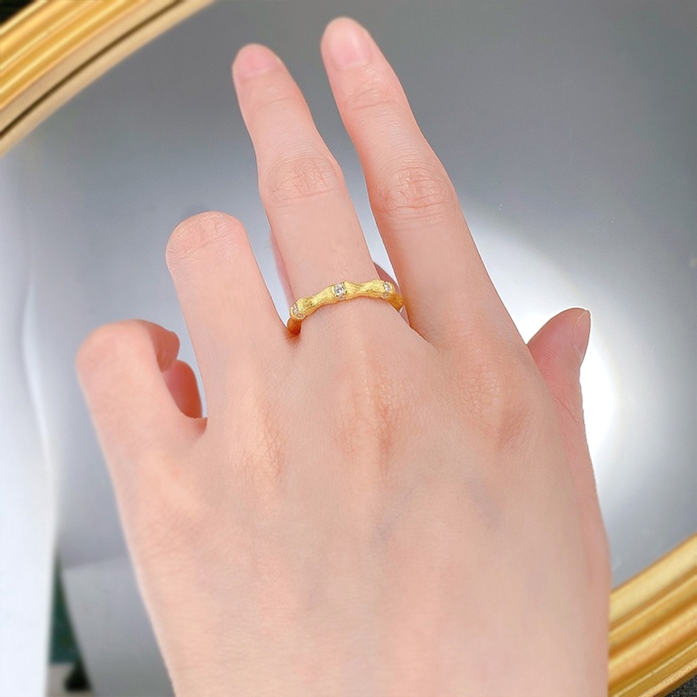 925純銀 通體純銀 鍍金戒指 戒指女 對戒 指環 高級感 小眾設計 個性戒指 情侶戒指 韓國飾品 情人節禮物 162