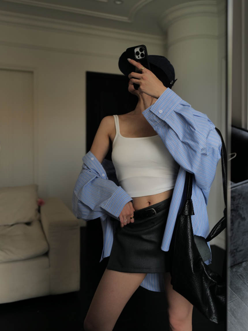 附胸墊雙肩帶美背背心*5色