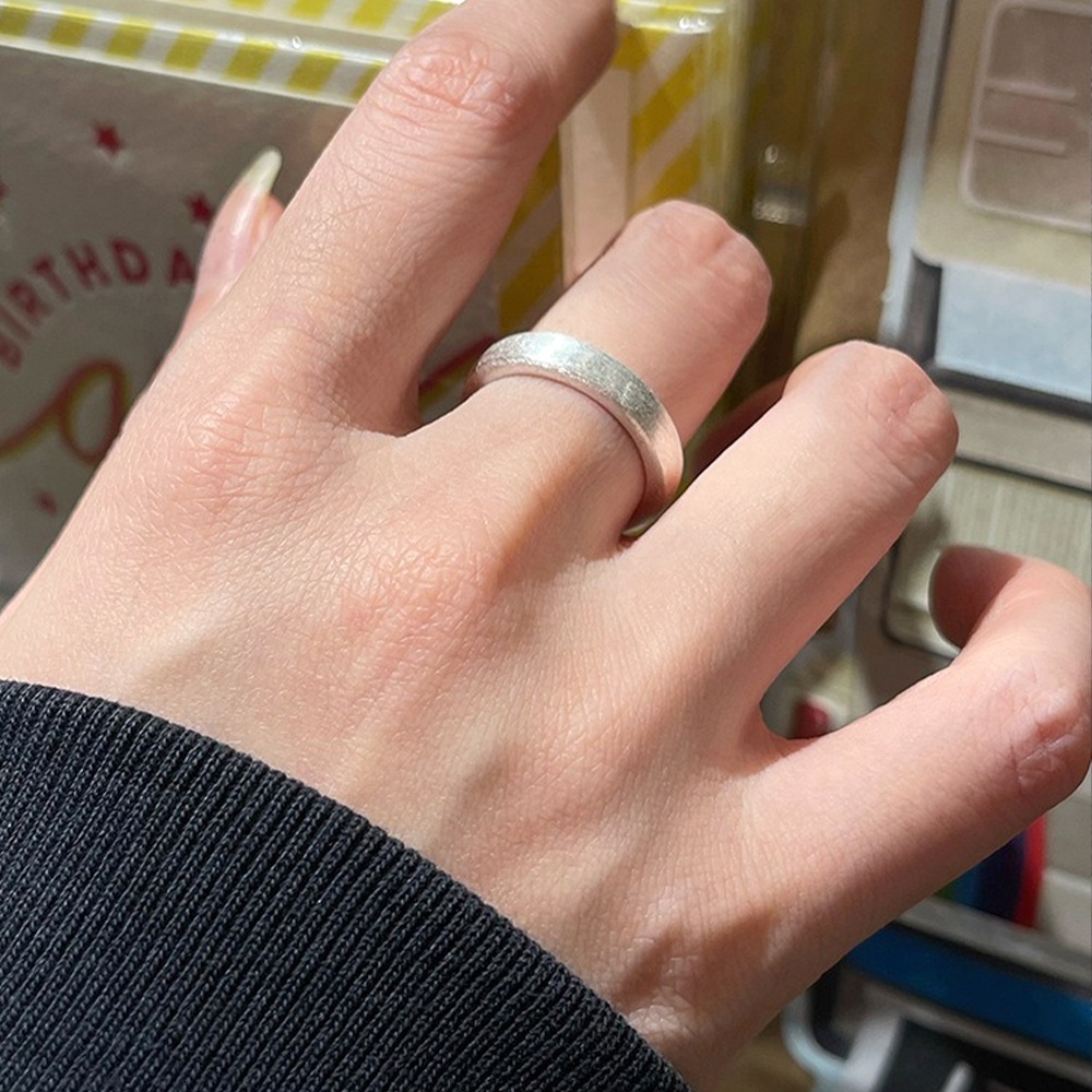 戒指 925 純銀戒指 通體純銀 銀飾 ins戒指 個性戒指 情侶戒指 可調節 開口戒指 ins風 情人節禮物 156