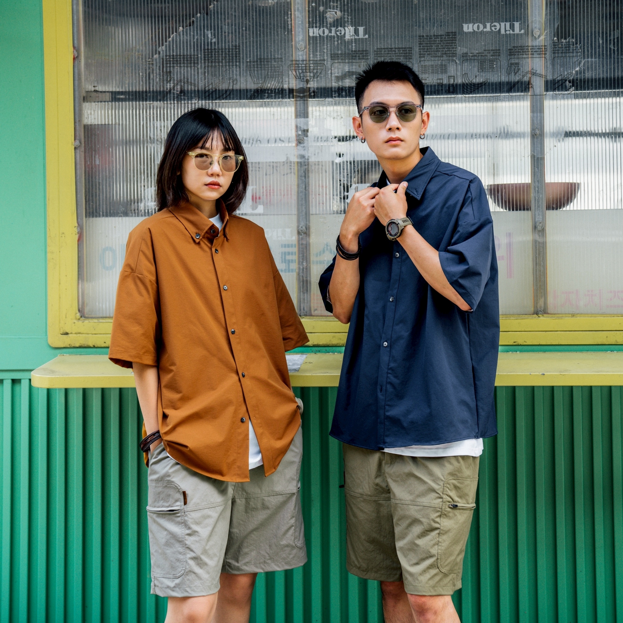 #預購 SBG 日系素面寬鬆襯衫 三色 SB2088