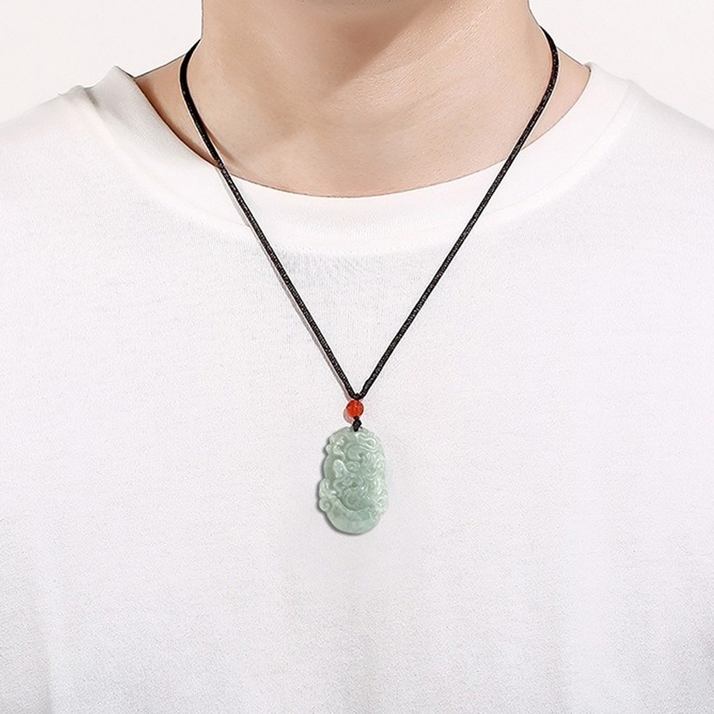 翡翠 飾品 吊墜 吊飾 玉石項鍊 翡翠項鍊 十二生肖 情侶項鍊 招財納福 保平安 男女同款 小禮物 生日禮物 218