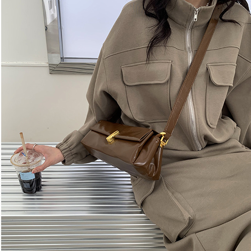 包包女 包包 單肩包 小包包 腰包女 側背包女 復古洋氣包包  休閒單肩包 法棍包包 包包肩背帶 法棍包腋下包 341