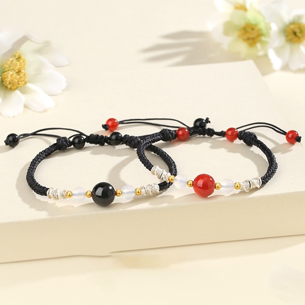 手鍊 手環 手鍊串珠 純銀手鍊 925 紅瑪瑙 黑曜石手鍊 情侶手鍊 閨蜜手鍊 招財手鍊 水晶手鍊 情人節禮物 299