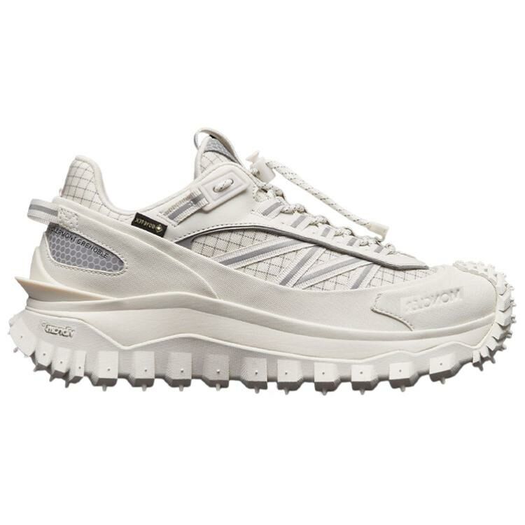 【代購】Moncler Trailgrip GTX Abrasion Resistant Low Top Sports Lifestyle Casual Shoes Women's White