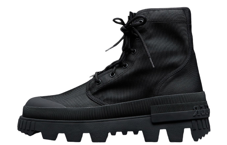 【代購】Moncler Ankle Boots 5cm Men's Black