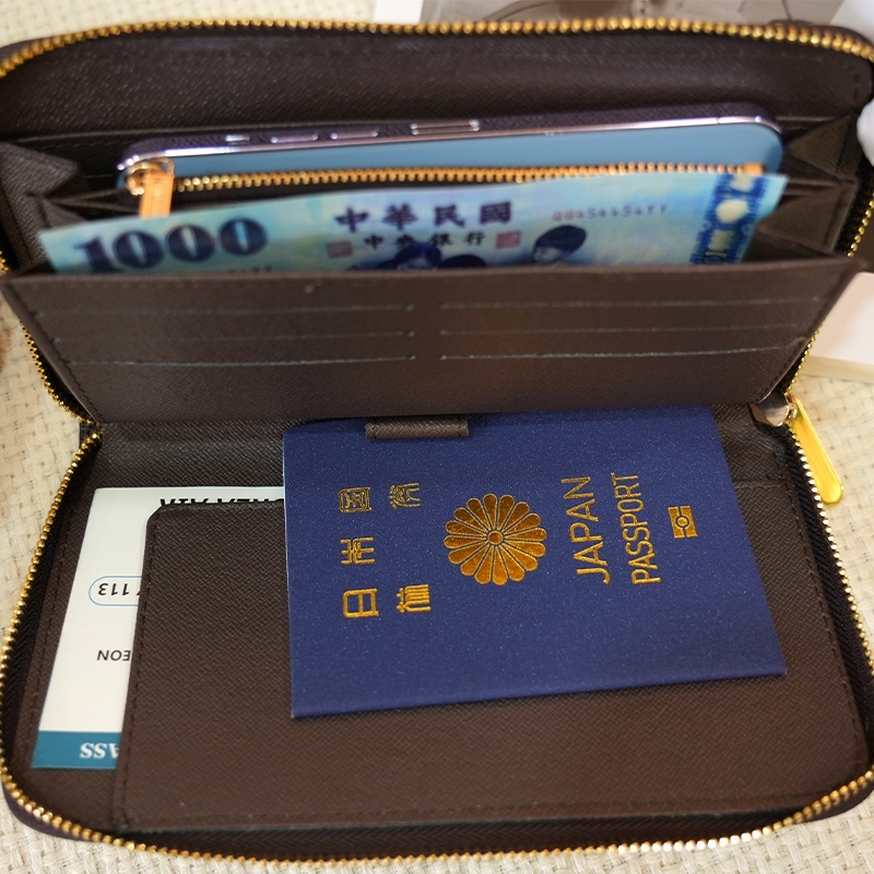 錢包 長夾 手機包 機票夾 護照套 護照夾 護照包 旅行證件包 多功能護照包 證件包 卡片包 零錢包 機票包 069