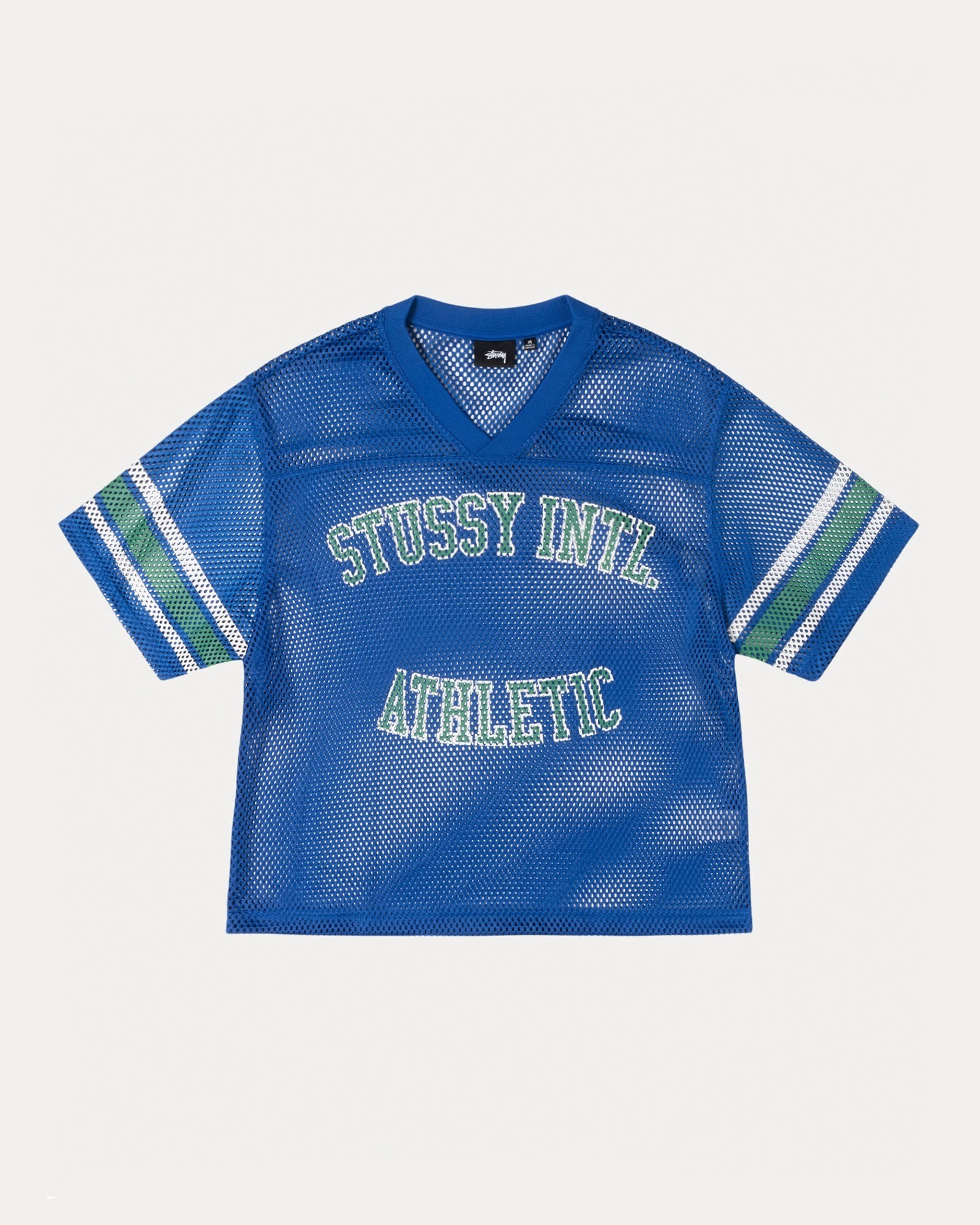 2025SS STUSSY TEAM JERSEY STUSSY INTERNATIONAL 網眼球衣短袖