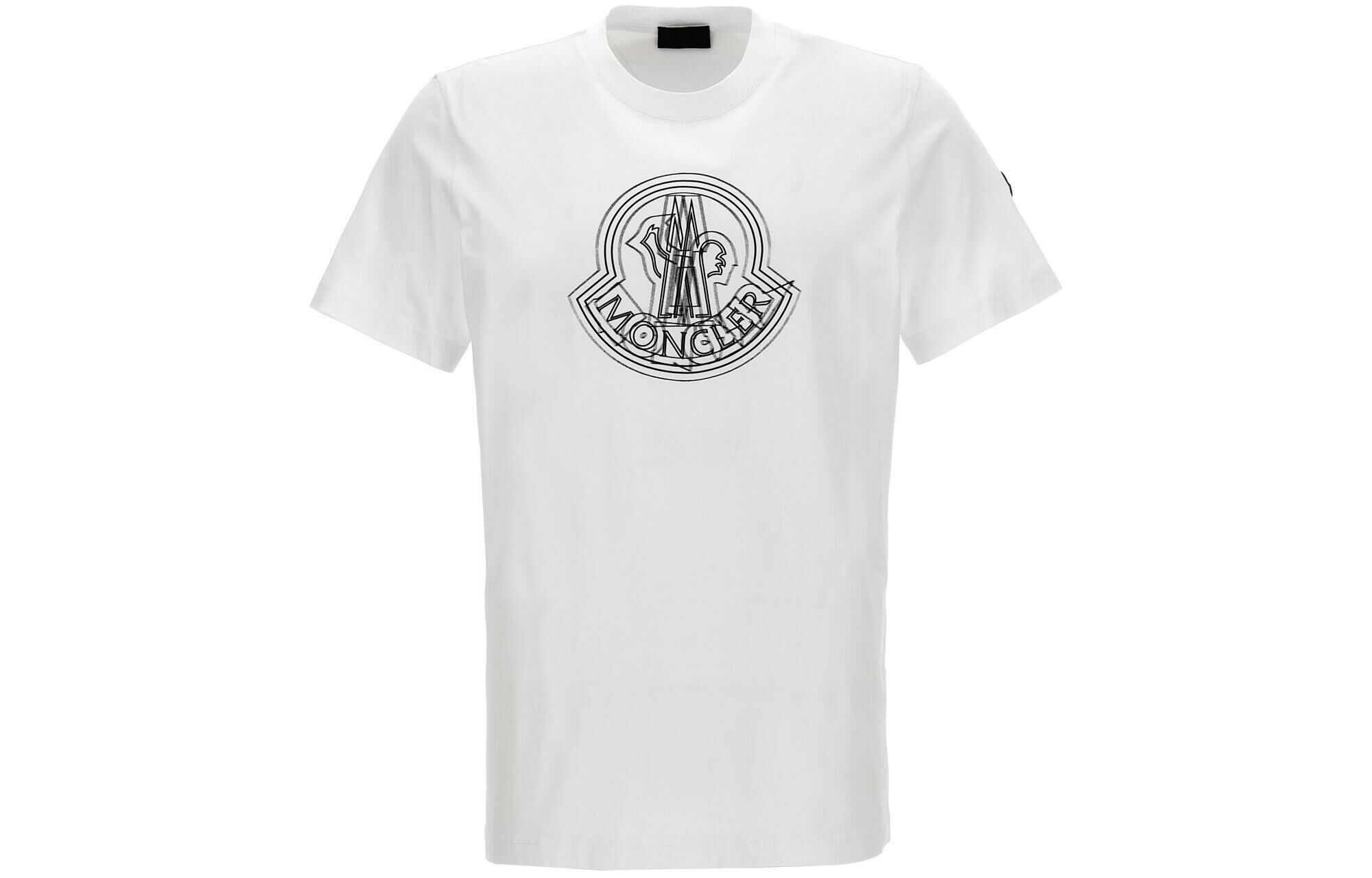 【代購】Moncler Logo Printed Crewneck T Shirt