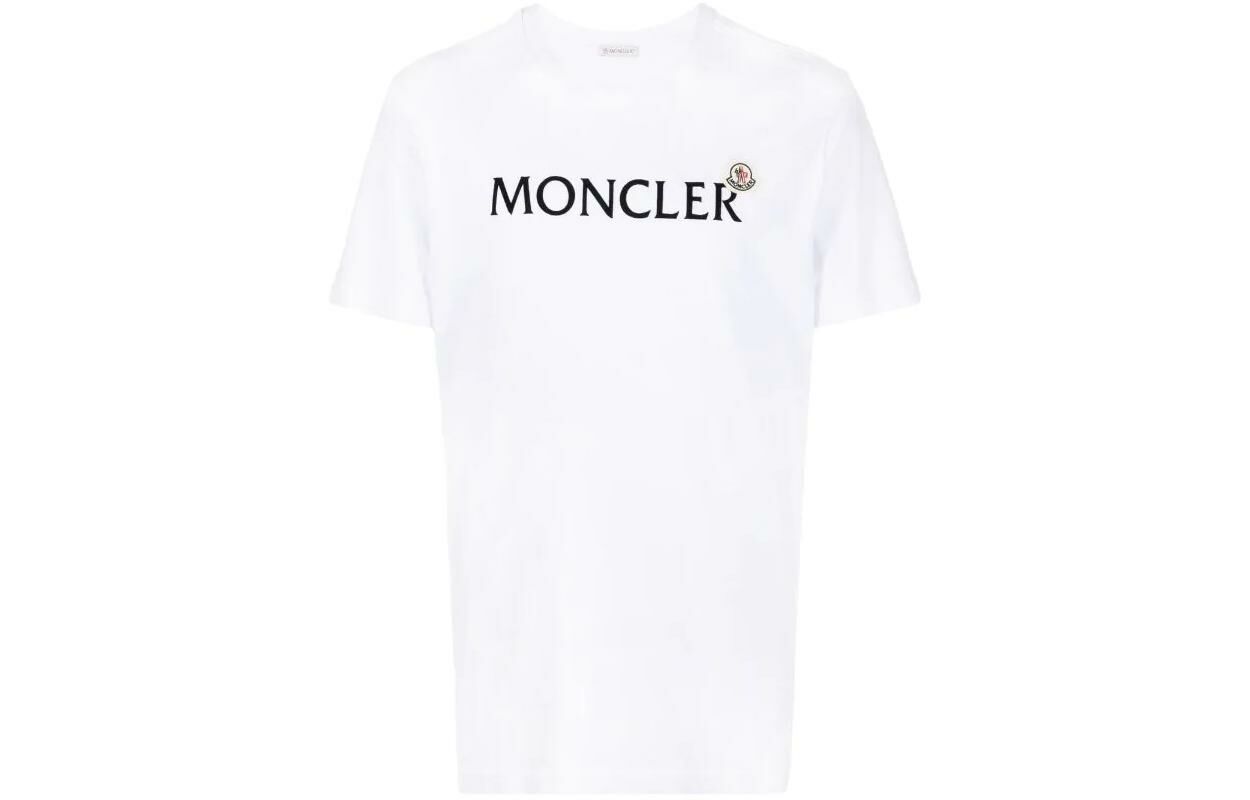 【代購】Moncler Flocked logo Cotton T shirt