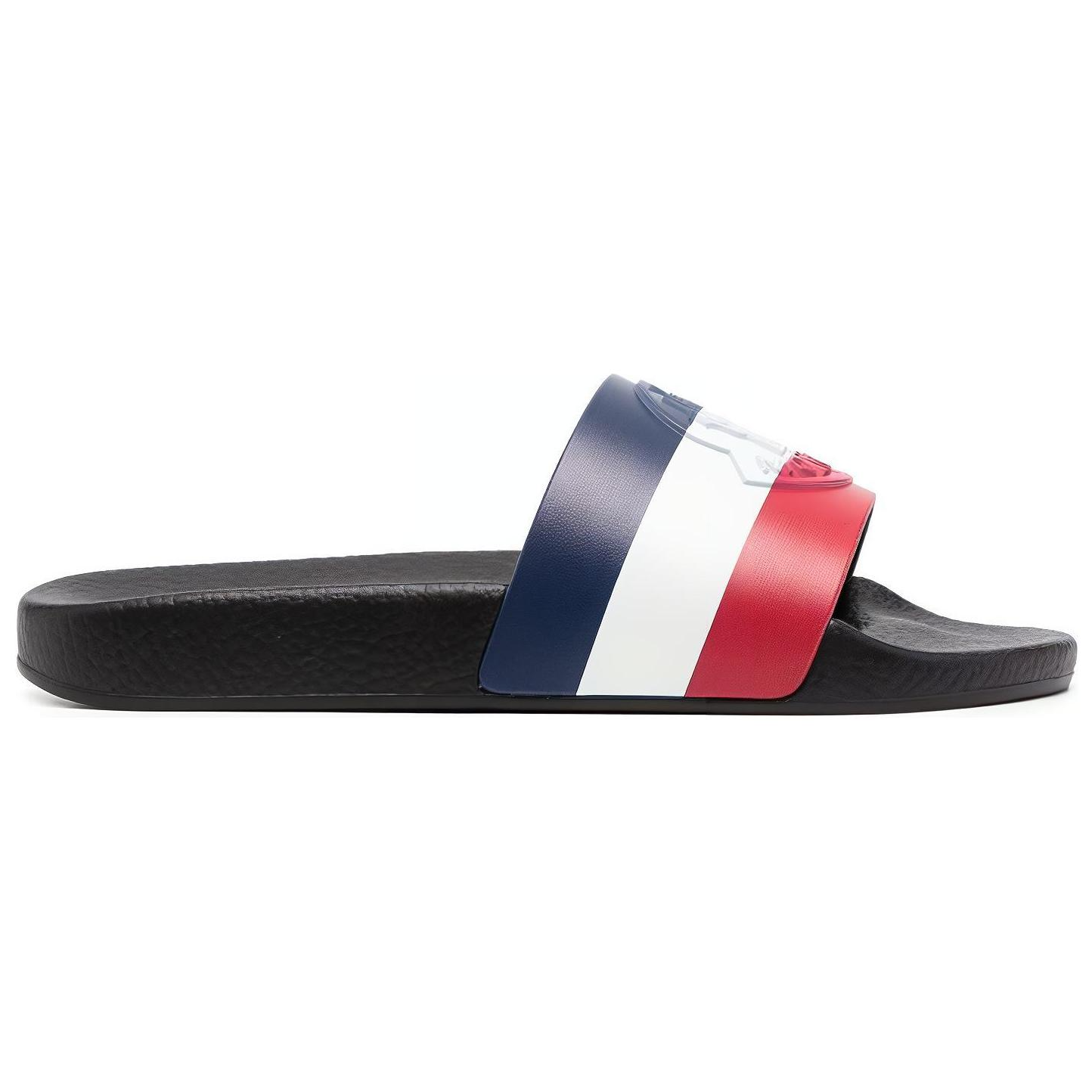 【代購】Moncler Basile Stripe Slides Women's
