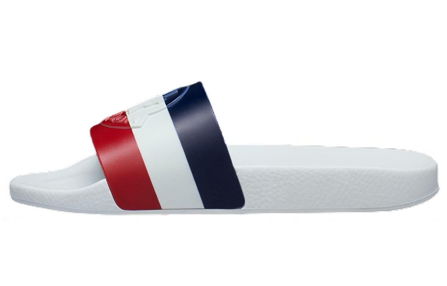 【代購】Moncler Women's Jeanne Slide 'White Tricolor'