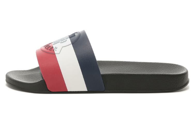 【代購】Moncler EVA Rubber Sole Slip Resistant Slide Slippers Men's Black