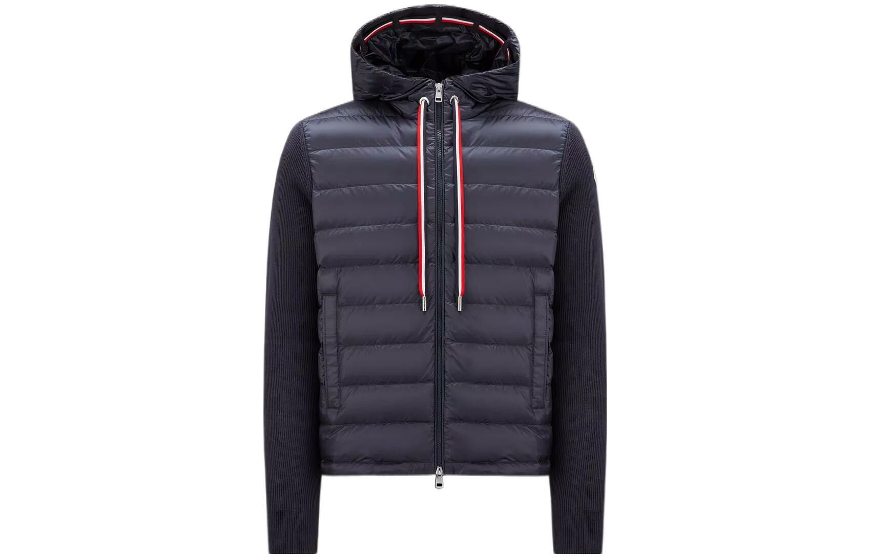 【代購】Moncler Zip-Up Hooded Padded Jacket