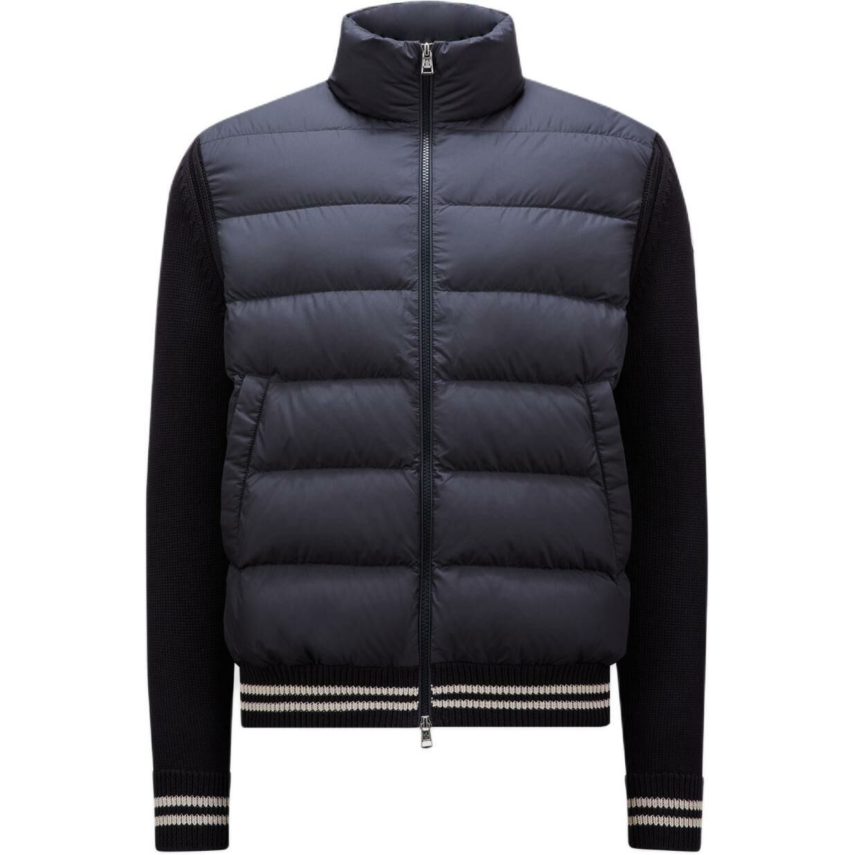 【代購】Moncler Logo Patch Padded Cardigan