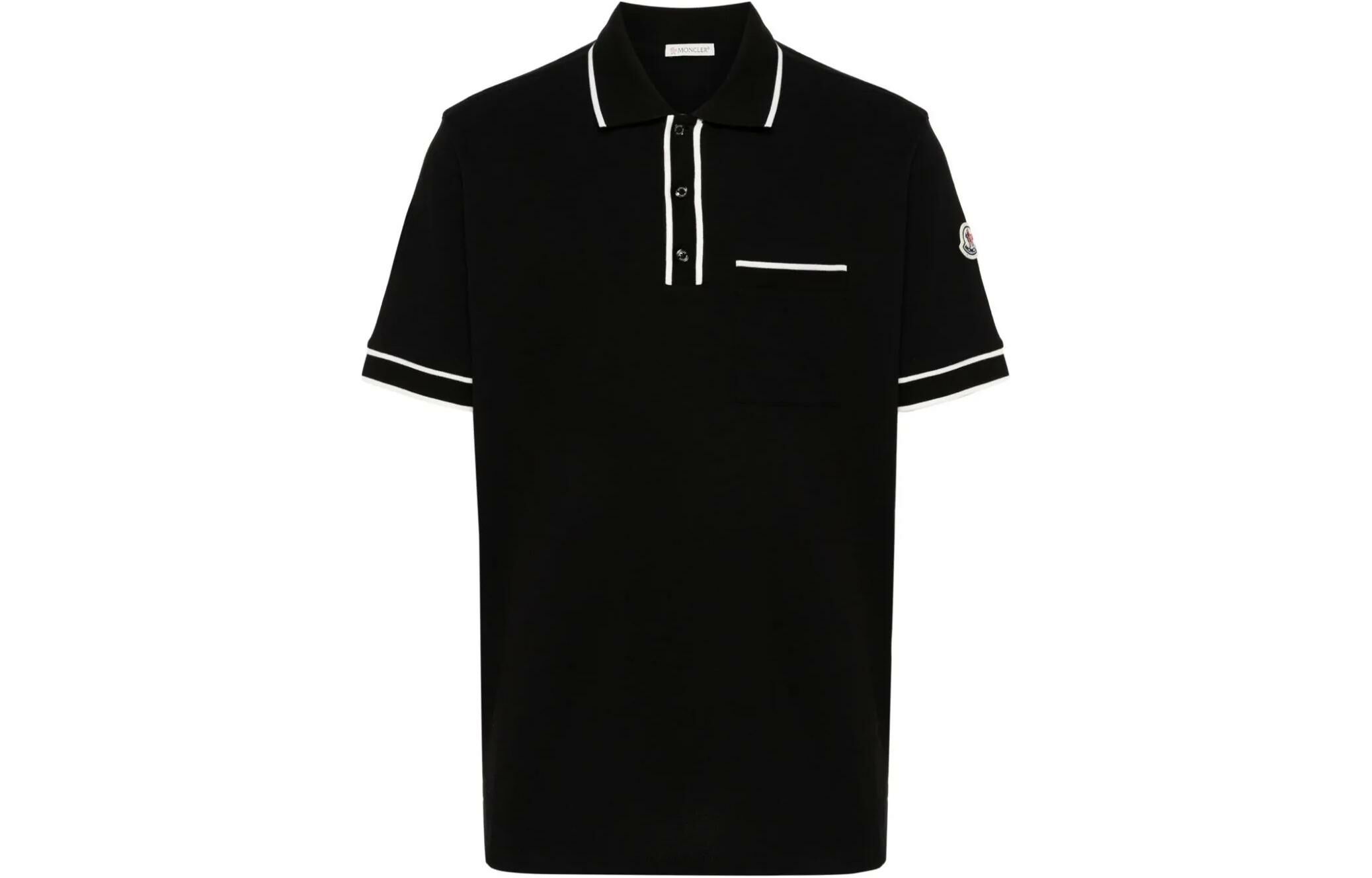 【代購】Moncler SS24 Polo Shirt Men's Black
