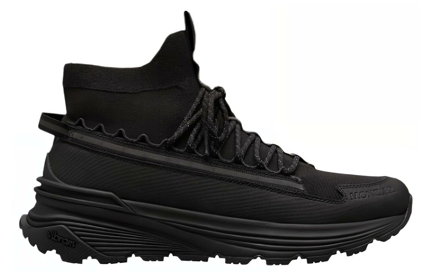 【代購】Moncler High Top Casual Shoes Men's Black