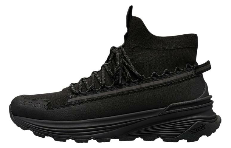 【代購】Moncler High Top Casual Shoes Men's Black