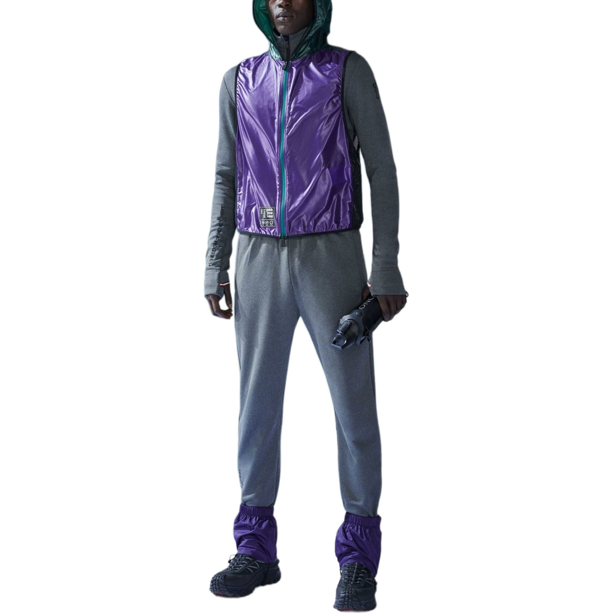 【代購】Moncler Knitted Sweatpants Men's Dark Gray