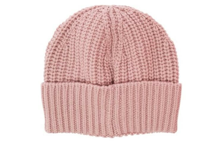 【代購】Moncler Logo patch Ribbed knit Beanie